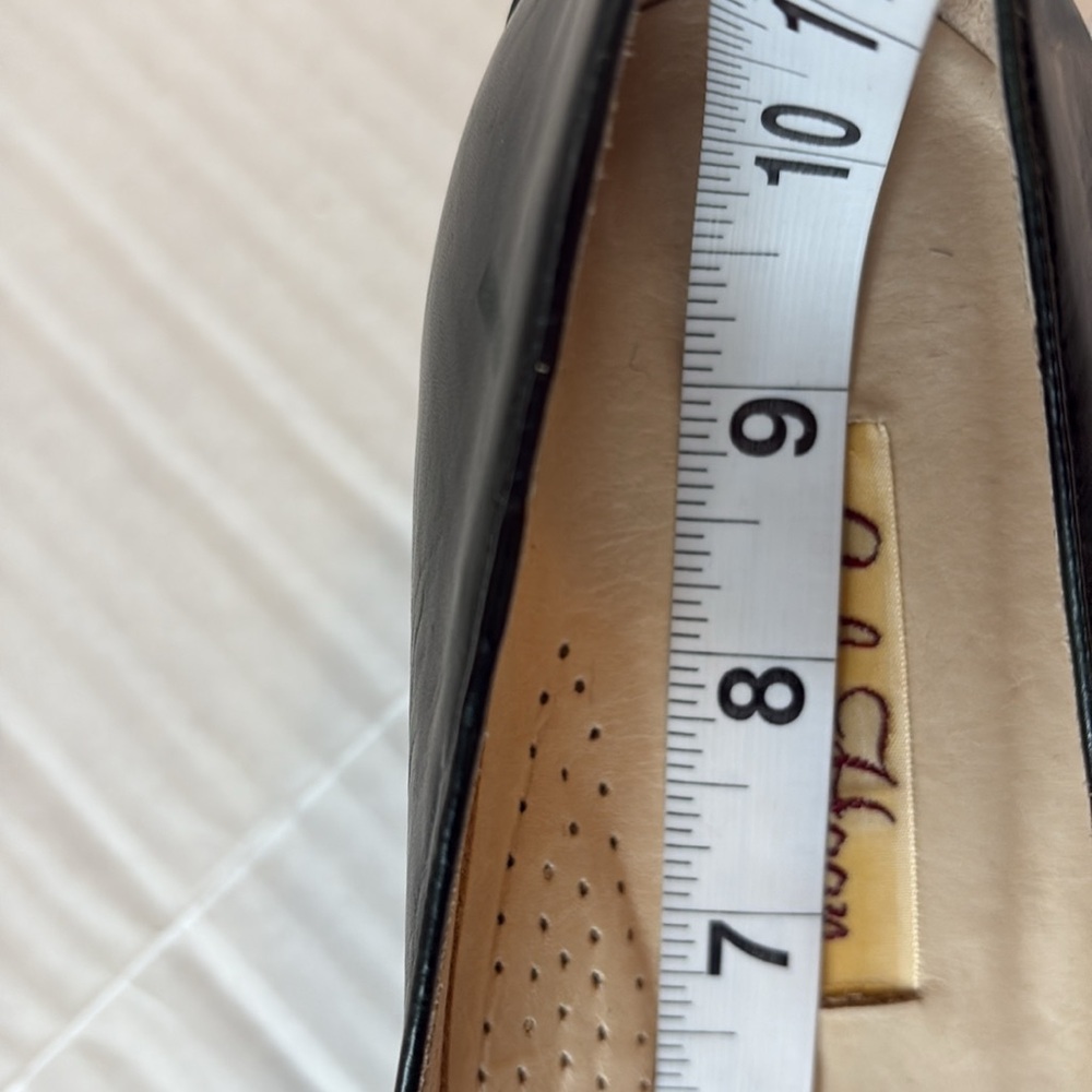 Cole Haan leather, Italian handmade, Hunter Green, weave accent on top, 9.5/10 - Picture 10 of 10